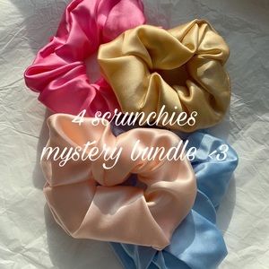 four scrunchies mystery bundle 💫